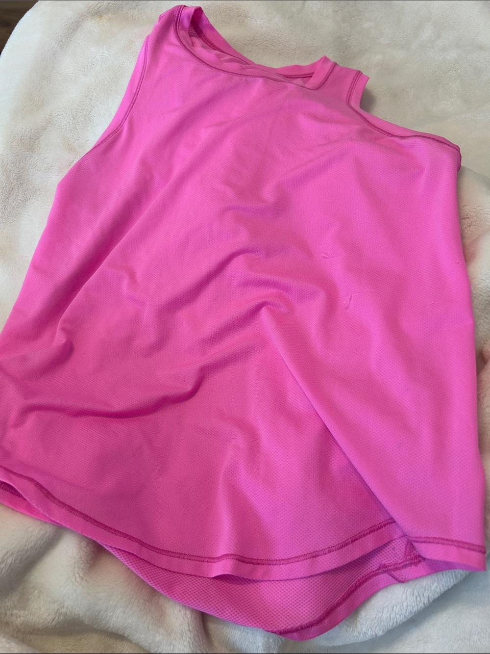 lululemon athletica Hot Pink Tank Top